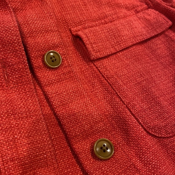 Banana Republic Hopsack Shirt Jacket Medium - Picture 3 of 6